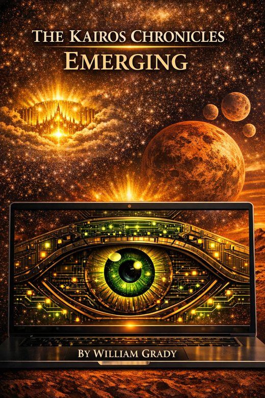 An earlier cover concept for Book One