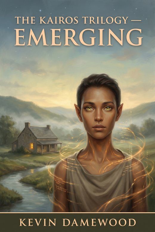 An earlier cover concept from the series archive